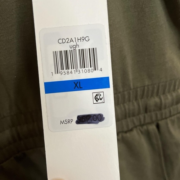 XL dark olive green Calvin Klein romper - Picture 4 of 4